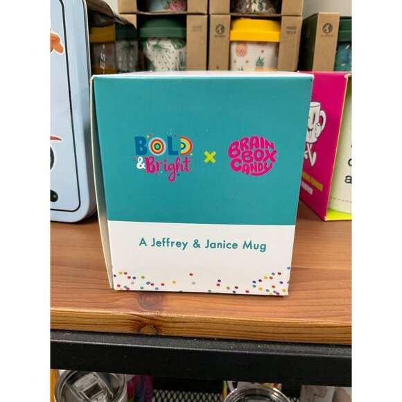 Bold & Bright X Brainbox Candy Jeffrey & Janice Mug - Fun & Humorous Design - Picture 2 of 4